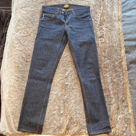 Brave Star Denim Other - Brave Star - relaxed fit straight leg Raw Selvedge Denim Cone Denim 33x32 NWOT